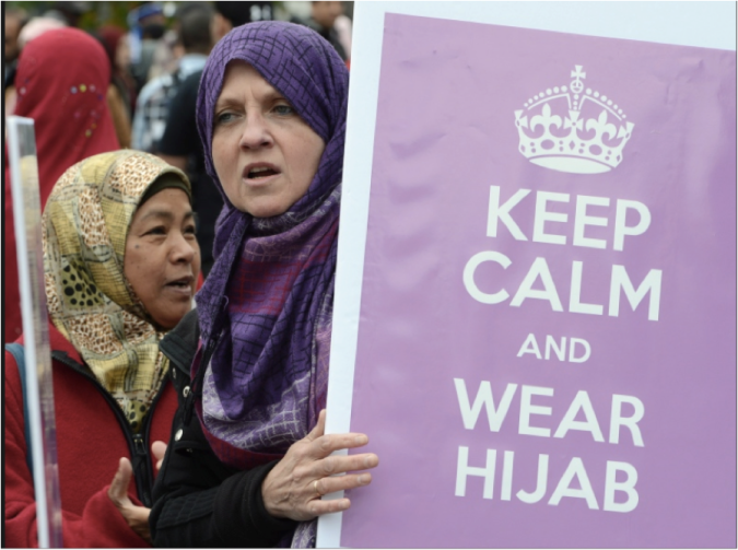 Keep calm and wear hijab